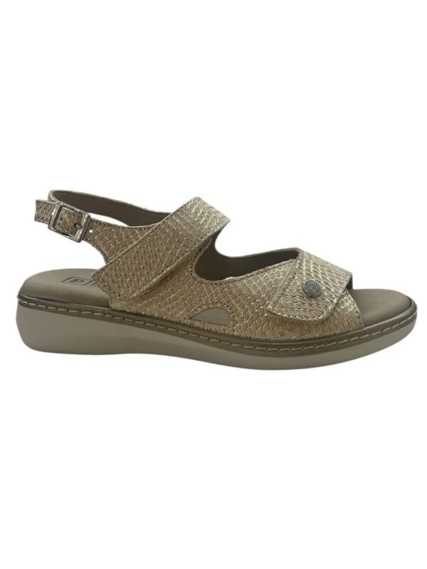 Sandalia de mujer velcro azul - Imagen 5