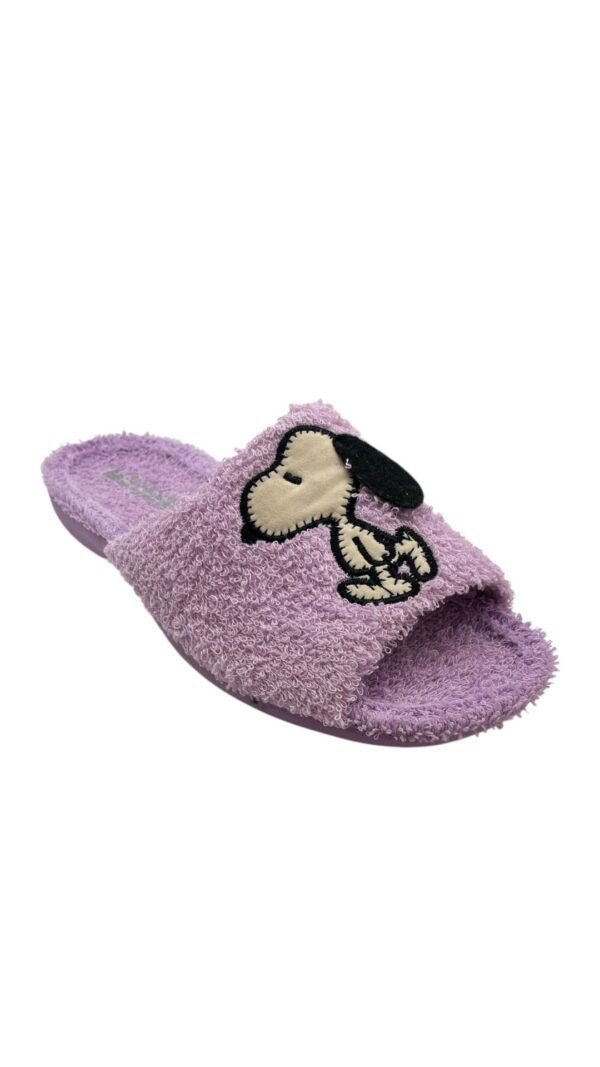 Zapatilla casa 4907 Snoopy Lila