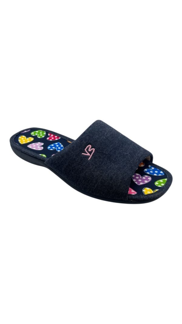 Zapatilla de casa corazones 4901 Vulca Bicha