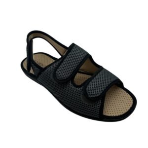 Zapatilla ancho especial 3 velcros