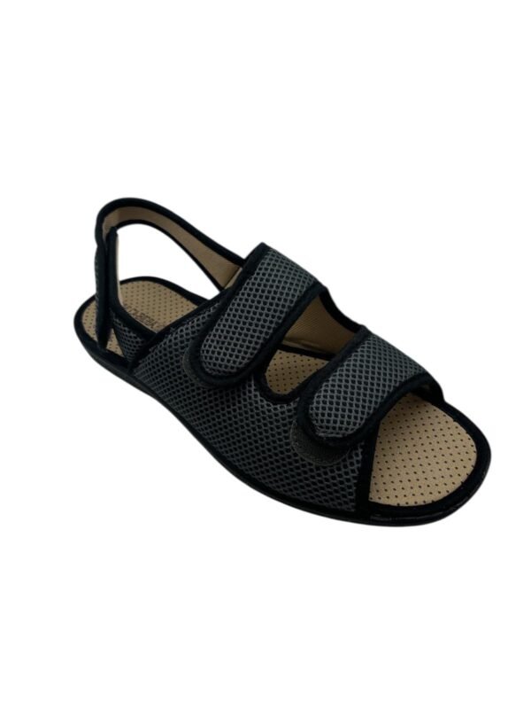 Zapatilla ancho especial 3 velcros