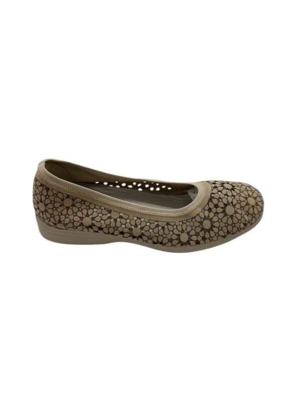 818 Zapatilla picada flor mujer - Imagen 2
